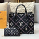 Black Daily Letters Patchwork Contrast Bags