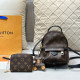 Black Brown Casual Street Letters Patchwork Zipper Contrast Bags