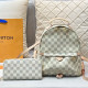 White Grey Casual Street Plaid Patchwork Zipper Contrast Bags