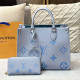 Blue Casual Vacation Letters Patchwork Zipper Contrast Bags