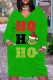 Fruit Green Casual Cartoon Print Pocket Basic V Neck Long Sleeve Plus Size Dresses