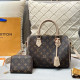 Apricot Brown Casual Letters Patchwork Zipper Contrast Bags