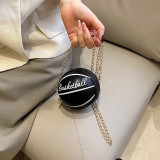 Black Daily Letters Zipper Bags