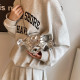 Silver Street Solid Color Chains Bags