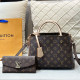 Apricot Brown Daily Letters Patchwork Contrast Bags