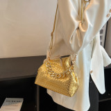 Pink Daily Patchwork Chains Bags