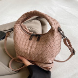 Pink Casual Solid Color Patchwork Zipper Bags