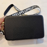 Red Casual Patchwork Zipper Bags