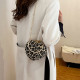 Brown Daily Leopard Print Zebra Print Chains Rhinestone Decor Bags