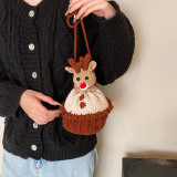 Red Daily Wapiti Patchwork Bags