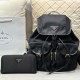 Black Casual Street Solid Color Draw String Patchwork Zipper Bags