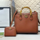 Orange Casual Daily Solid Color Patchwork Zipper Bags