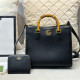Black Casual Daily Solid Color Patchwork Zipper Bags