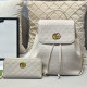 White Casual Street Letters Patchwork Embossed Bags