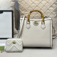 White Casual Daily Solid Color Patchwork Bags