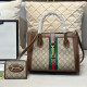 Khaki Casual Street Stripe Letters Patchwork Metal Accessories Trim Zipper Bags