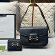 Black Casual Daily Solid Color Patchwork Metal Accessories Trim Adjustable Bags