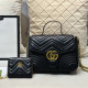 Black Casual Street Letters Patchwork Chains Texture Bags