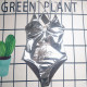 Silver Daily Letters Patchwork Swimwears