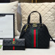 Black Casual Street Stripe Letters Zipper Embossed Bags