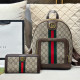 Khaki Casual Street Letters Patchwork Zipper Contrast Bags