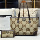 Brown Casual Daily Letters Buttons Contrast Bags