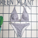 Grey Sexy Print Patchwork Backless Swimwears