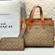 Orange Casual Daily Letters Patchwork Contrast Bags