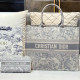 White Blue Casual Street Graffiti Print Letters Patchwork Bags