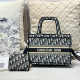 Black Casual Daily Letters Patchwork Contrast Bags