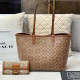 Brown Daily Letters Patchwork Contrast Bags