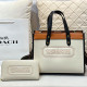 White Casual Daily Letters Embossed Bags