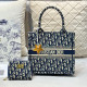 Blue Casual Daily Letters Embroidered Patchwork Contrast Bags