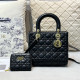 Black Casual Daily Solid Color Patchwork Texture Bags