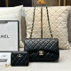 Black Casual Daily Solid Color Patchwork Metal Accessories Trim Bags