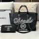 Black Casual Vacation Stripe Letters Patchwork Chains Bags