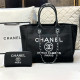 Black Casual Daily Letters Patchwork Chains Contrast Bags