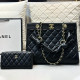 Black Casual Daily Solid Color Patchwork Chains Bags