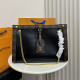 Black Casual Street Letters Patchwork Chains Contrast Bags