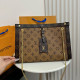 Black Brown Casual Street Letters Patchwork Chains Bags