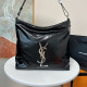 Black Casual Street Solid Color Patchwork Metal Accessories Trim Adjustable Bags