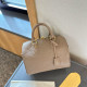 Apricot Casual Daily Letters Patchwork Zipper Embossed Bags