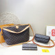Brown Casual Street Letters Patchwork Contrast Bags