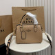 Khaki Casual Daily Leopard Patchwork Zipper Bags