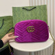 Purple Casual Daily Solid Color Metal Accessories Trim Texture Velvet Bags