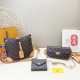 Orange Brown Casual Letters Patchwork Zipper Contrast Bags