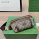 Brown Casual Daily Letters Patchwork Zipper Bags