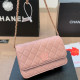Pink Casual Daily Solid Color Metal Accessories Trim Chains Texture Bags
