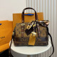 Yellow Brown Casual Street Letters Patchwork Zipper Contrast Adjustable Bags
