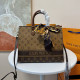 Yellow Brown Casual Street Letters Patchwork Contrast Adjustable Bags